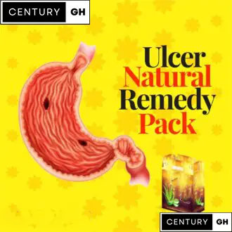 showing ulcer natural pack